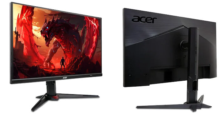Монитор 27" Acer XV272KV5bmiiprx IPS 3840x2160, 160 Гц, 1 мс, 16:9, 400 кд/м², 2xHDMI 2.1, DP 1.4, 3.5 Jack, динамики (2x2 Вт), DisplayHDR 400, HDR10,