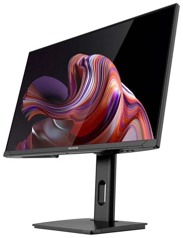 Монитор 27" Aiwa MD2714 IPS 2560x1440, 180 Гц, 1 мс, 16:9, 350 кд/м², HDMI 2.0, DP 1.4, USB-C (65 Вт), 3.5 Jack, USB Hub (2x USB), динамики (2x3 Вт),