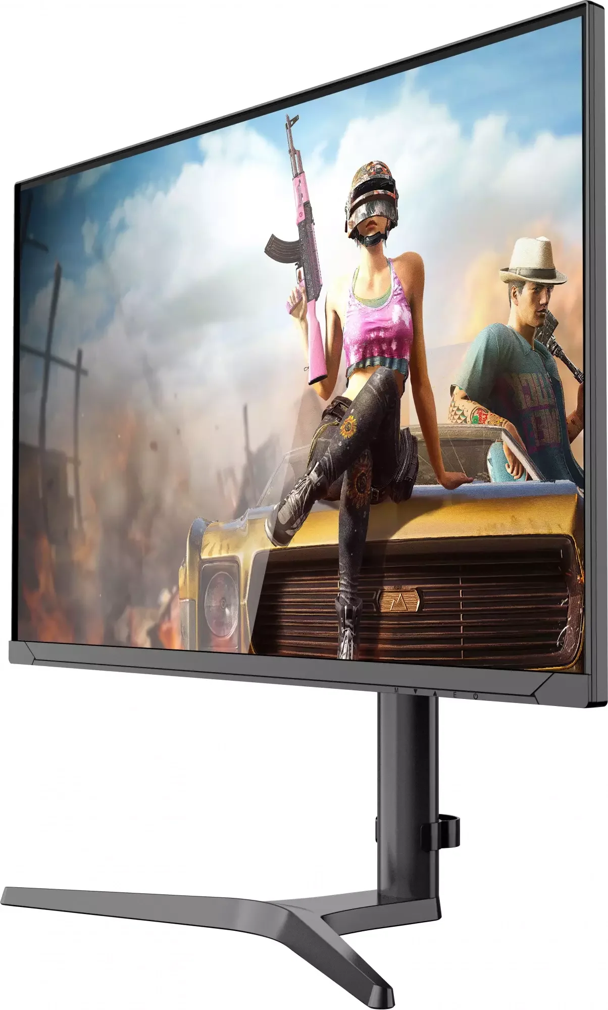 Монитор 27" Aiwa MD2715 IPS 2560x1440, 240 Гц, 1 мс, 16:9, 350 кд/м², 2xHDMI 2.0, 2xDP 1.4, 3.5 Jack, динамики (2x3 Вт), FreeSync, G-Sync, черный
