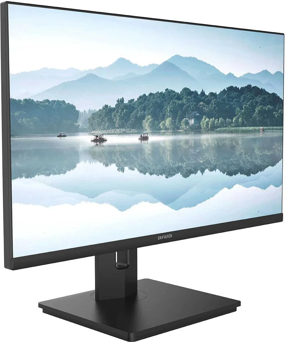 Монитор 27" Aiwa MQ274A IPS 2560x1440, 100 Гц, 4 мс, 16:9, 300 кд/м², HDMI 2.0, DP 1.2, USB-C (15 Вт), 3.5 Jack, динамики (2x3 Вт), FreeSync, G-Sync,