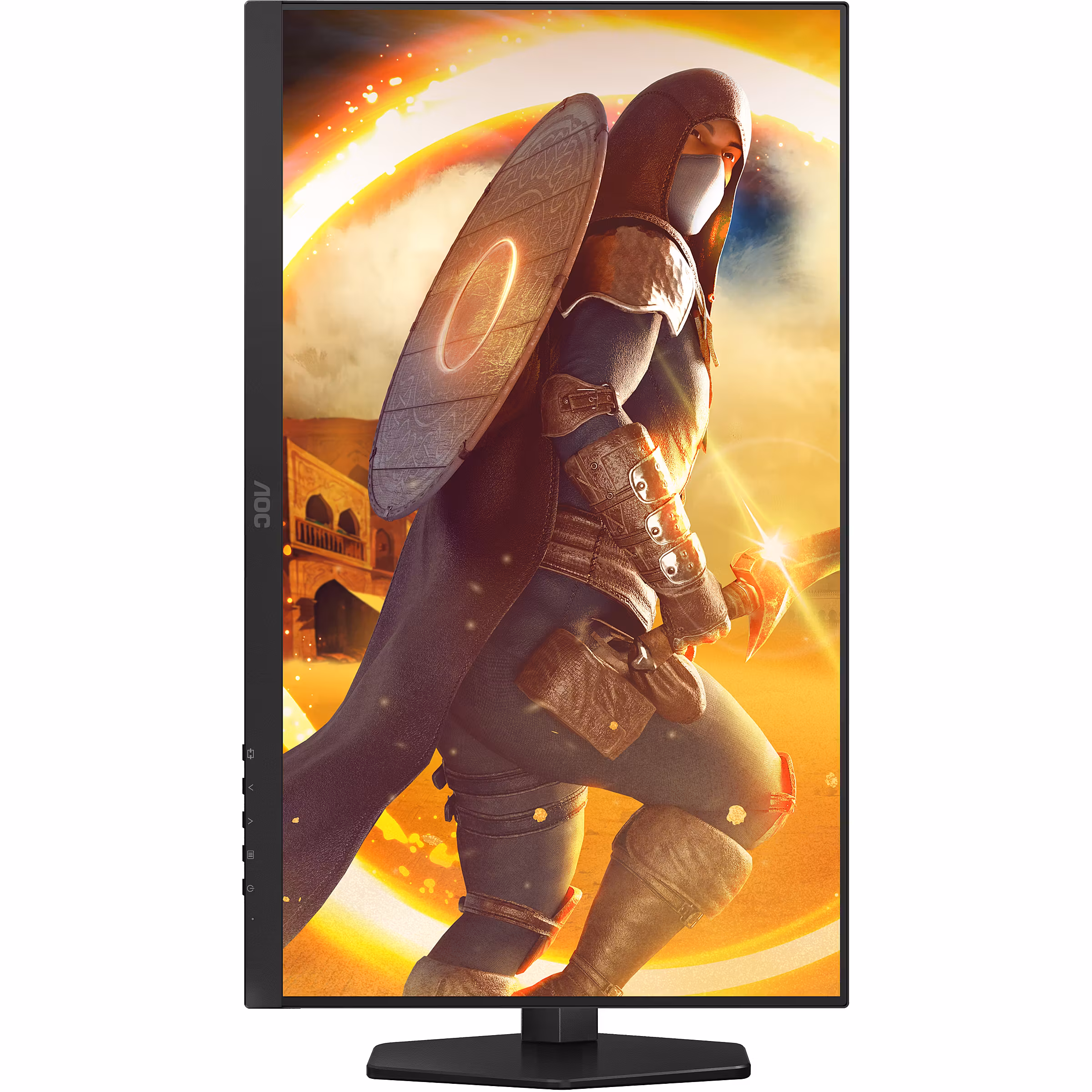 Монитор 27" AOC Q27G4XF Fast IPS 2560x1440, 180 Гц, 0.5 мс, 16:9, 300 кд/м², HDMI 2.0, DP 1.4, 3.5 Jack, HDR10, Adaptive-Sync, черный