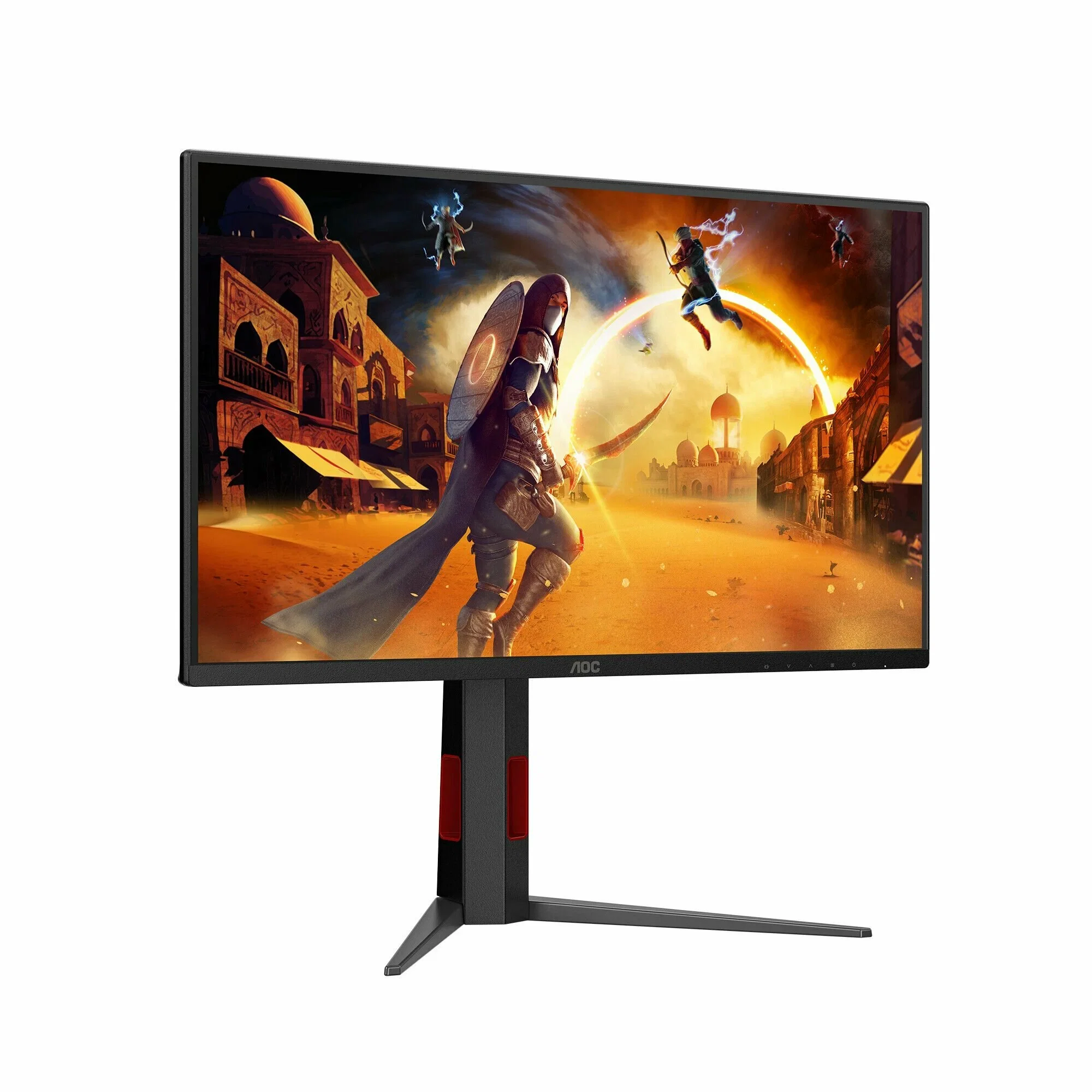 Монитор 27" AOC U27G4 Fast IPS 3840x2160, 320 Гц, 0.3 мс, 16:9, 350 кд/м², DP 1.4, 2xHDMI 2.1, черный
