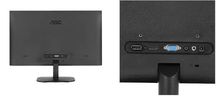 Монитор 27" AOC Value Line 27B2QAM VA 1920x1080, 75 Гц, 4 мс, 16:9, 250 кд/м², 1xHDMI, 1хDP, 1x3.5 мм, черный