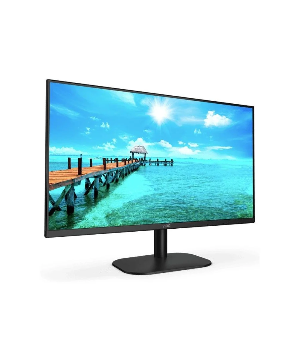 Монитор 27" AOC Value Line 27B2QAM VA 1920x1080, 75 Гц, 4 мс, 16:9, 250 кд/м², 1xHDMI, 1хDP, 1x3.5 мм, черный