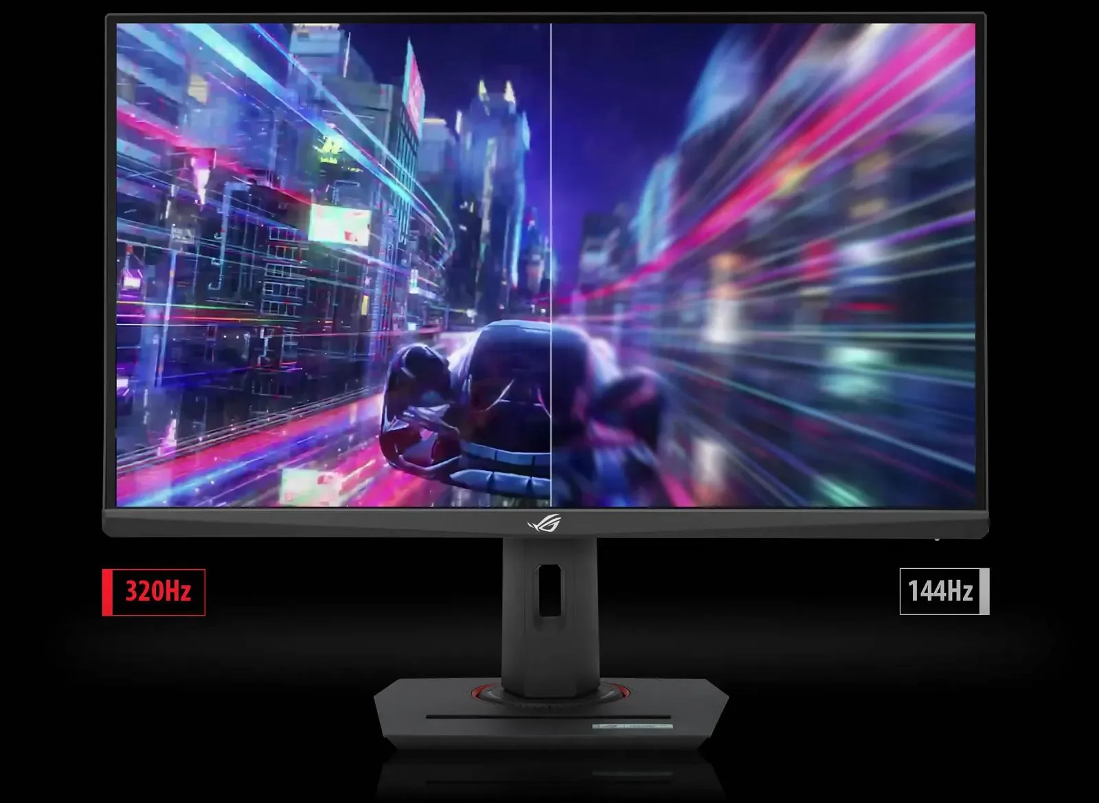 Монитор 27" Asus ROG Strix XG27ACMS IPS 2560x1440, 320 Гц, 1 мс, 16:9, 350 кд/м², HDMI 2.1, DP 1.4, USB-C, 3.5 Jack, HDR10, FreeSync Premium, G-Sync C