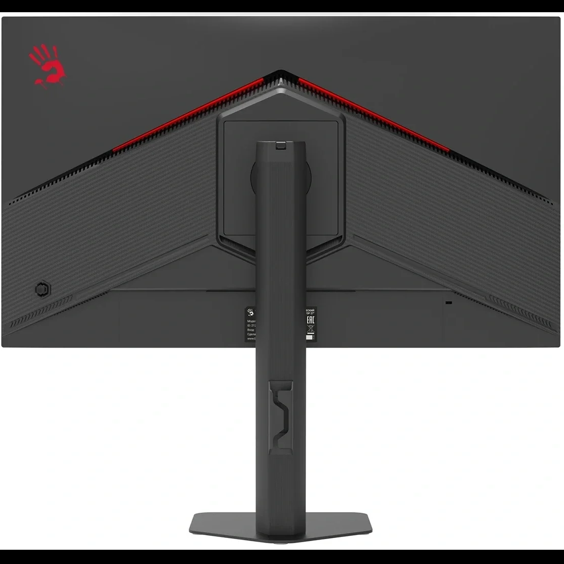 Монитор 27" Bloody MN1X IPS 2560x1440, 210 Гц, 5 мс (1 мс MPRT), 16:9, 600 кд/м², 2xHDMI 2.1, DP 1.4, 3.5 Jack, динамики (2x3 Вт), HDR10, FreeSync, G-