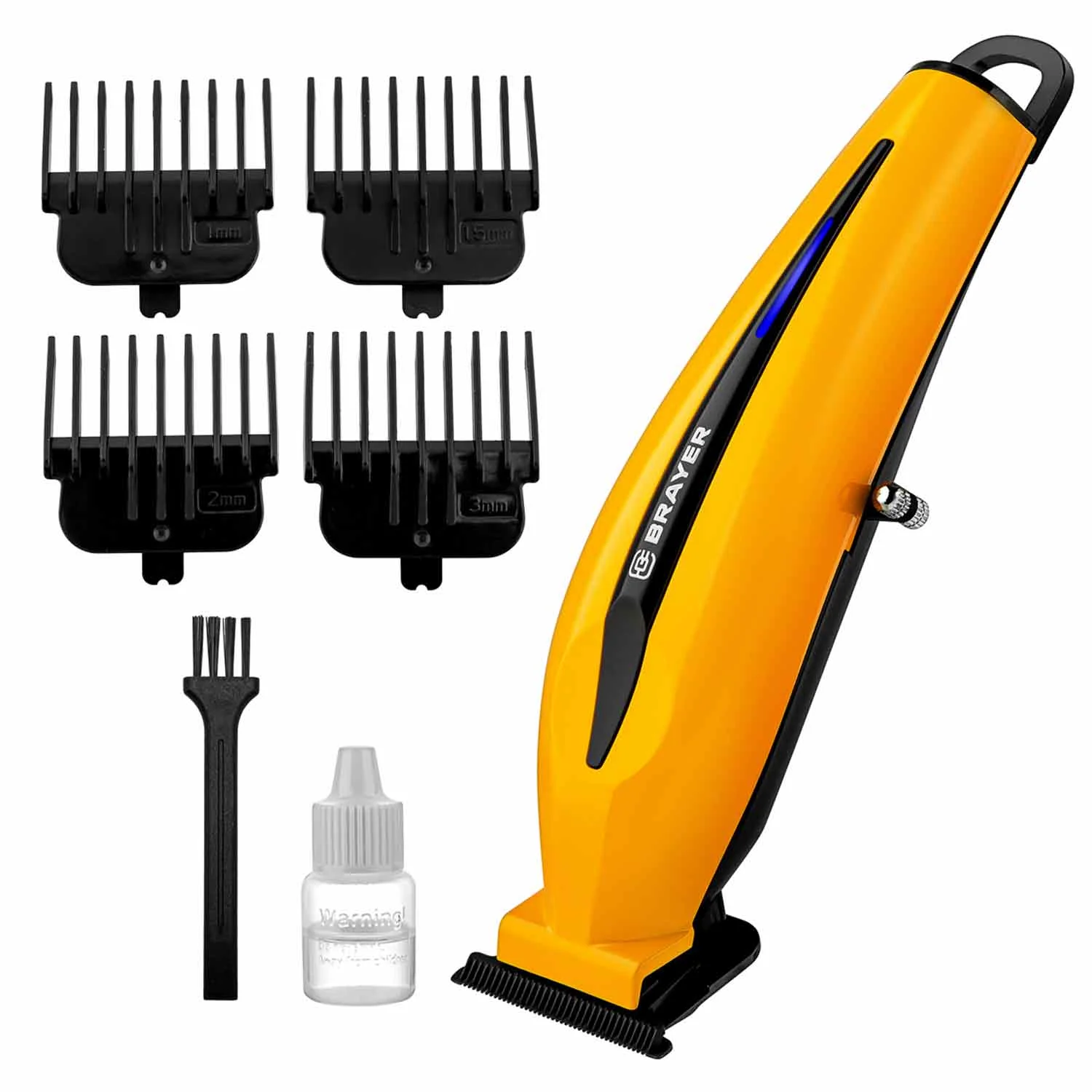 Машинка для стрижки BRAYER BR3405 (Аккум 2000мАч , 4 насад,)