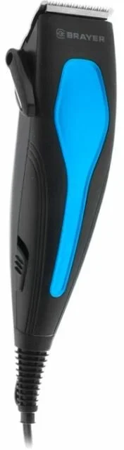 Машинка для стрижки BRAYER BR3432 ( Сеть, мощность 15 Вт. Стальные лезвия (фиксир., подвижное)