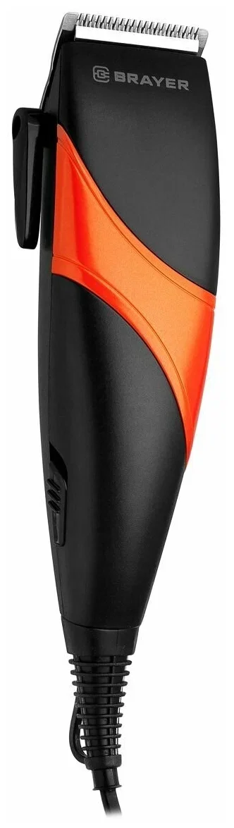 Машинка для стрижки BRAYER BR3433 (Сеть,мощность 15 Вт. Стальные лезвия (фиксир., подвижное)