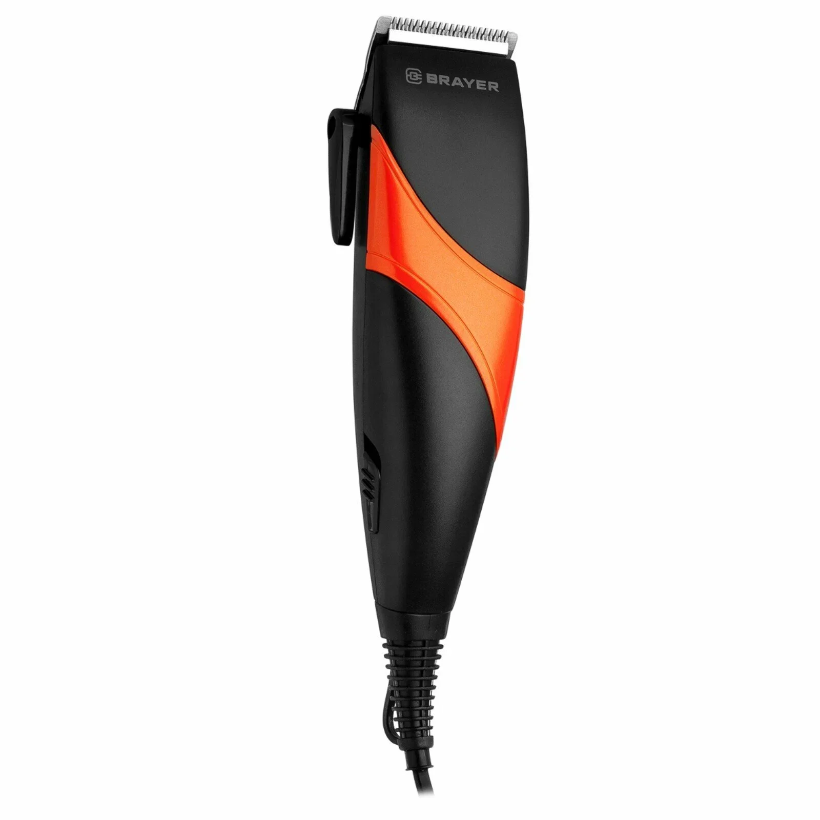 Машинка для стрижки BRAYER BR3433 (Сеть,мощность 15 Вт. Стальные лезвия (фиксир., подвижное)
