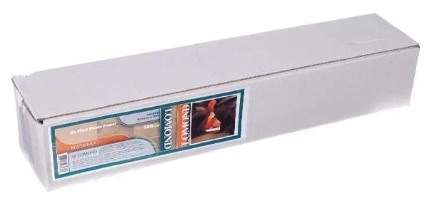 Бумага широкоформатная с покрытием LOMOND матовая 1067мм х 30м 140 г/м2 втулка 2"/50,8мм