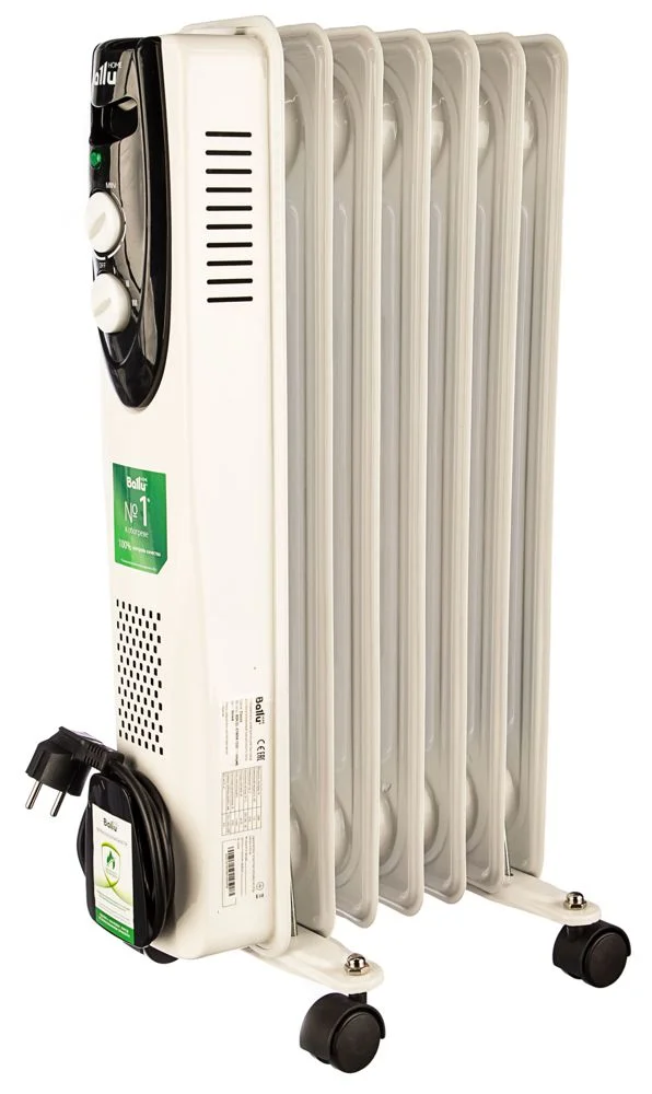 Масляный обогреватель Ballu Classic BOH/CL-07WRN 1500 (7 секций)