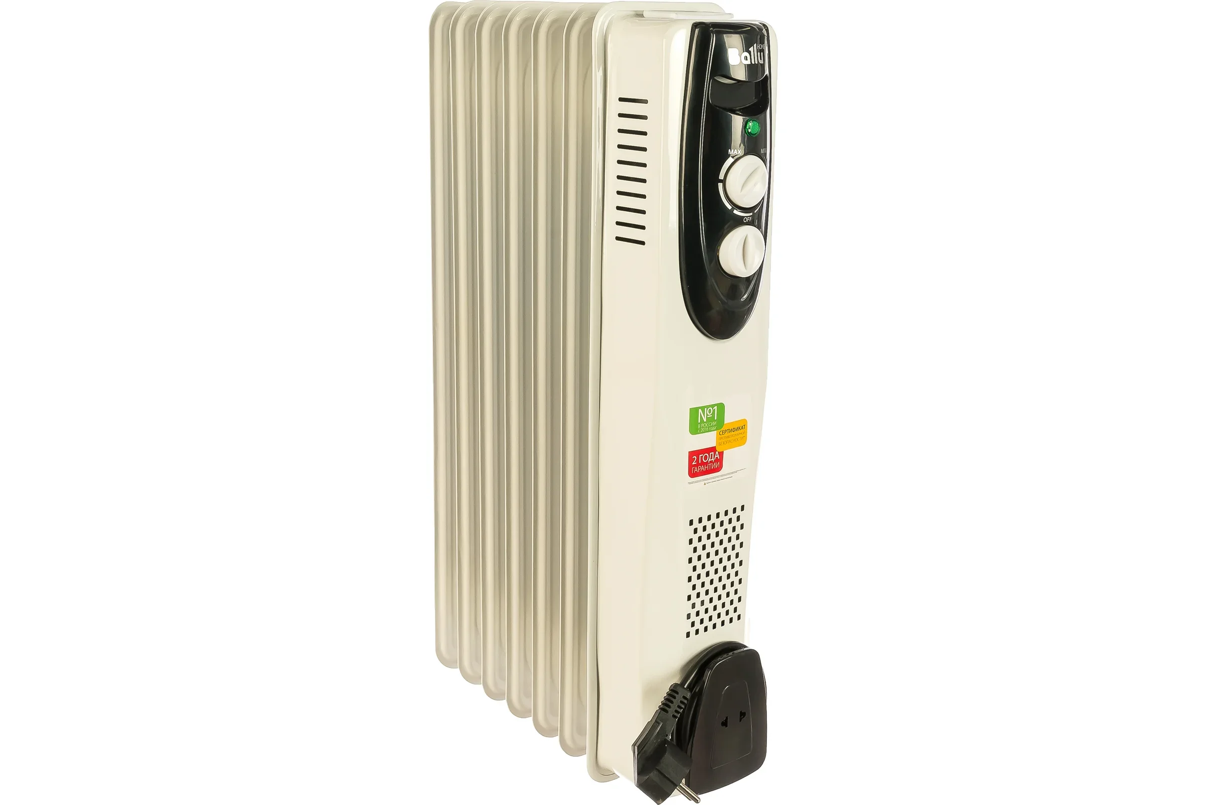 Масляный обогреватель Ballu Classic BOH/CL-07WRN 1500 (7 секций)