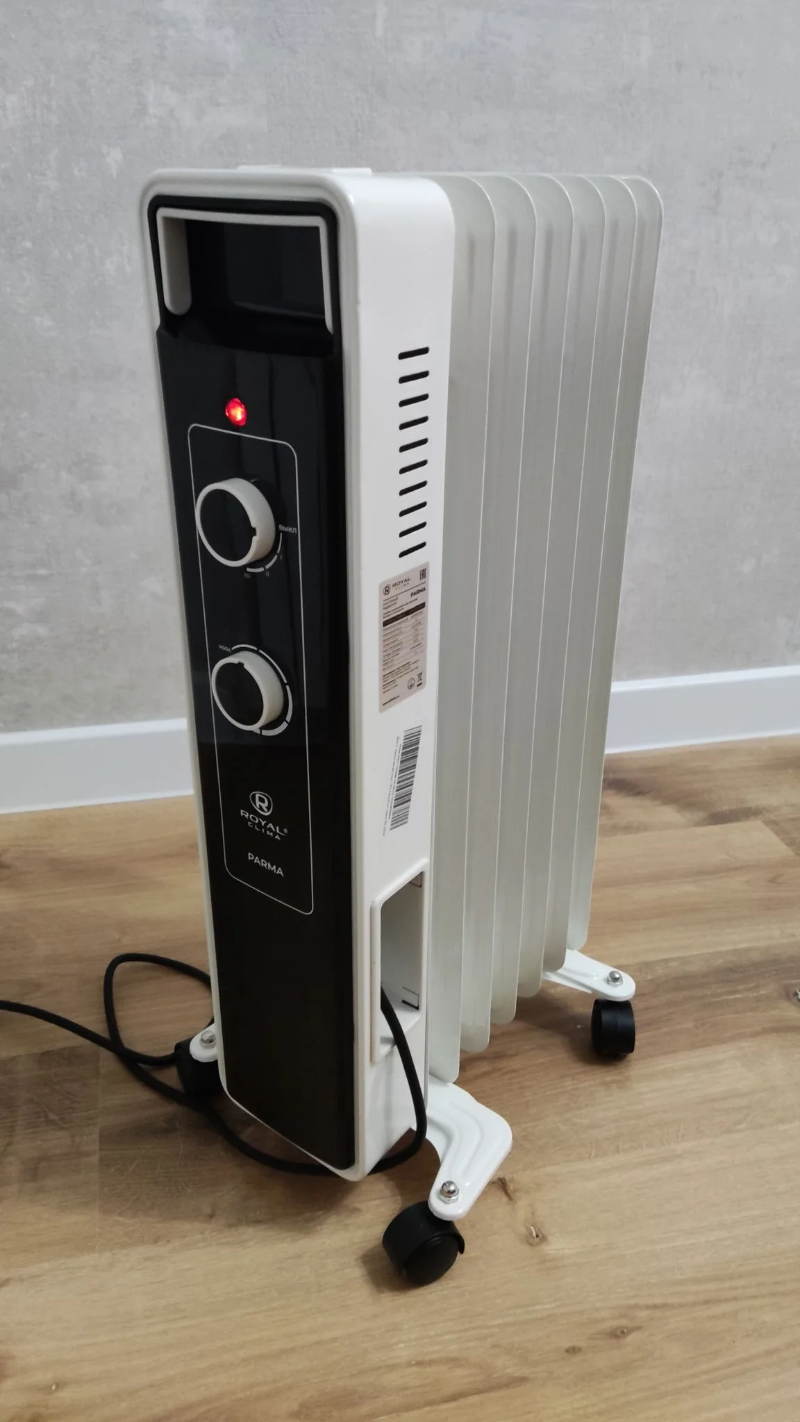 Масляный обогреватель Royal Clima ROR-P7-1500M