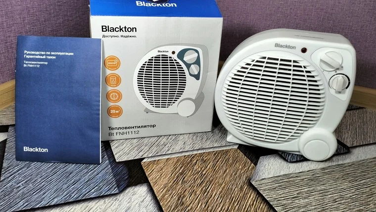 Тепловентилятор Blackton Bt FNH1112 Белый 86193398