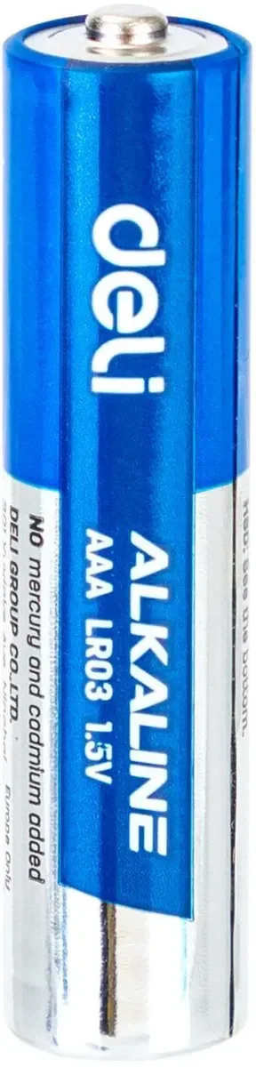 Батарейка, аккумулятор и зарядное устройство для него Deli E18511 AAA, 1 штука, блистер