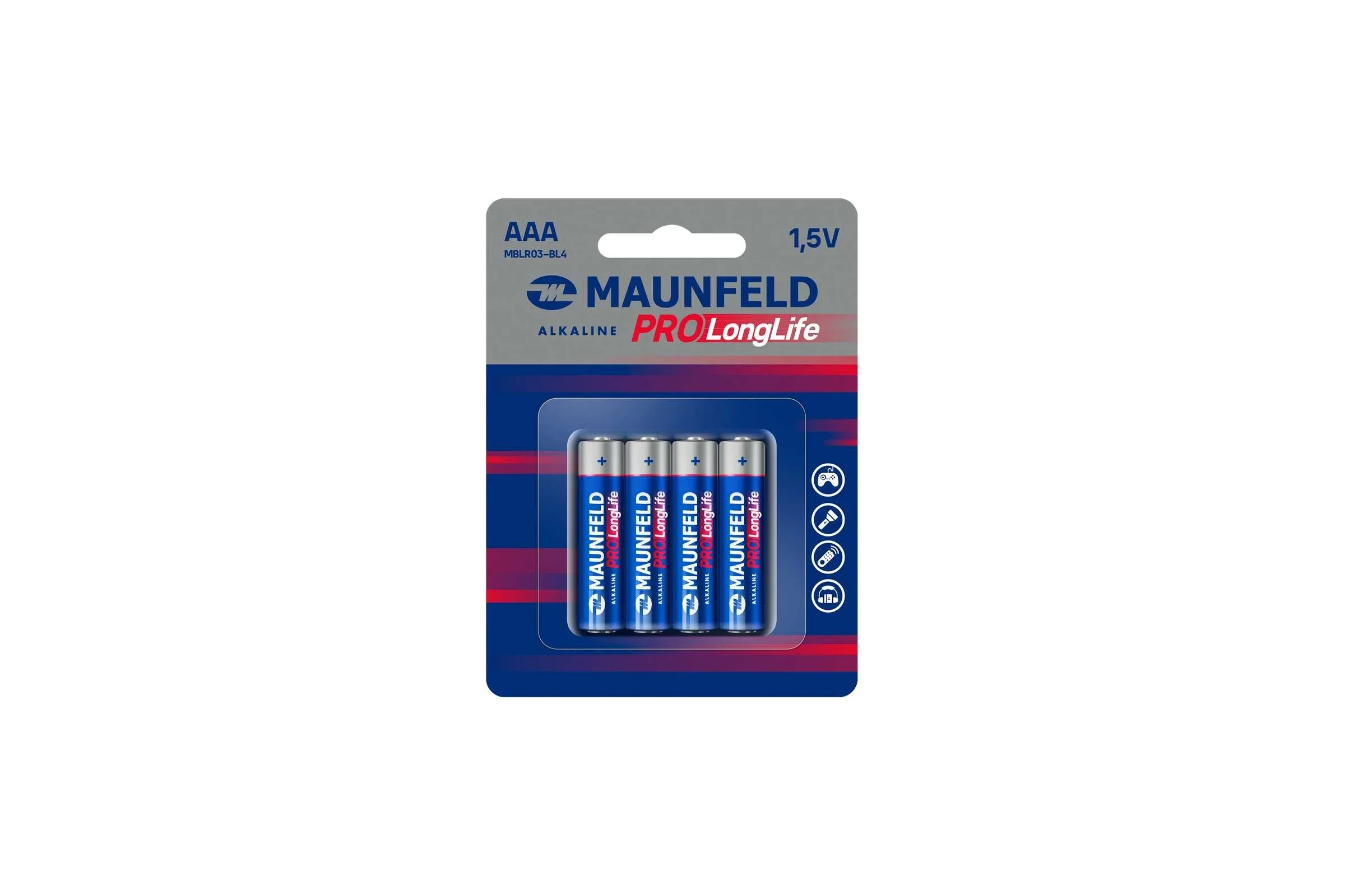 Батарейка, аккумулятор и зарядное устройство для него Maunfeld PRO Long Life Alkaline ААА (LR03), 20 шт., упаковка (MBLR03-PB20)