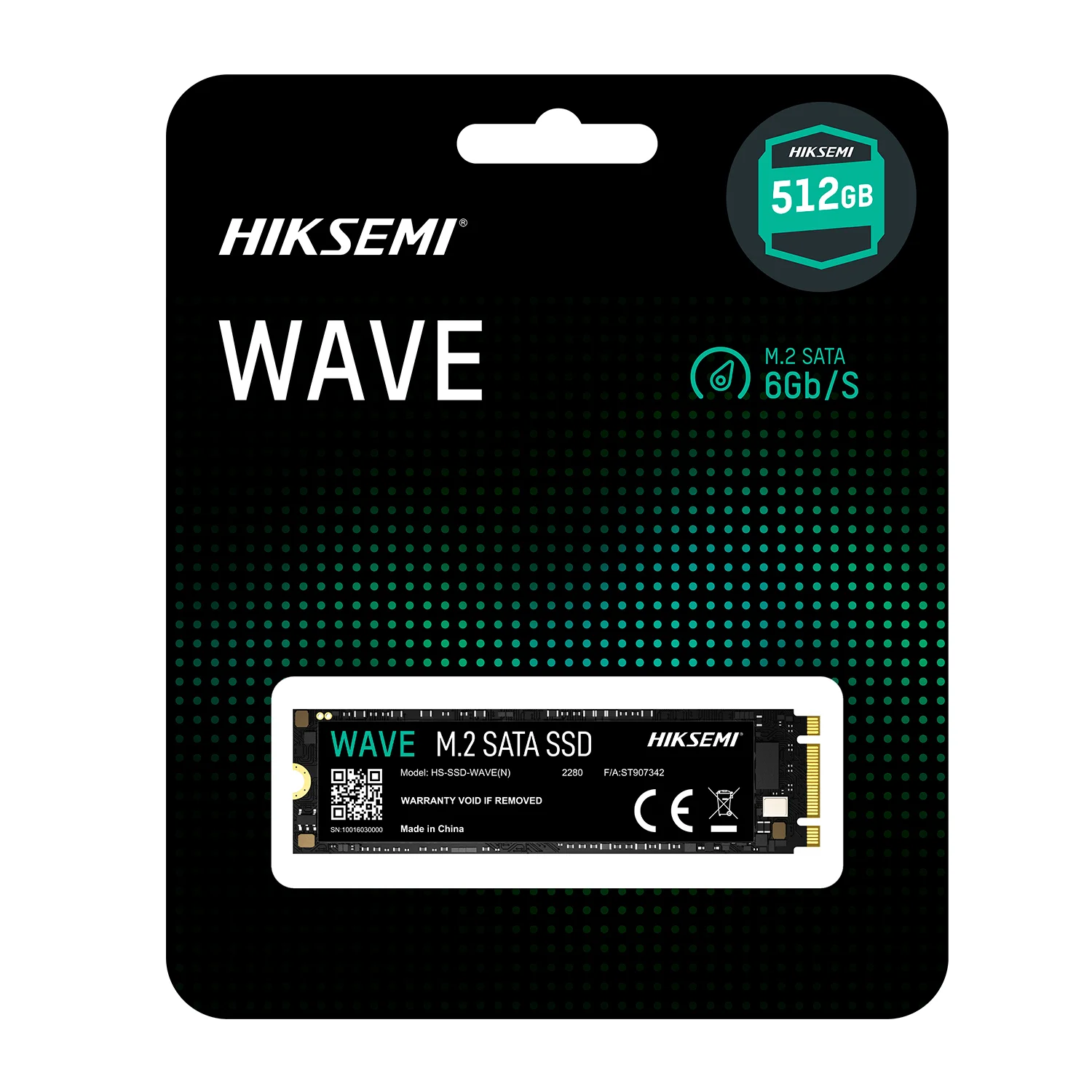 SSD накопитель Hiksemi M.2 WAVE(P) 1024GB PCIe (HS-SSD-WAVE(P) 1024G)