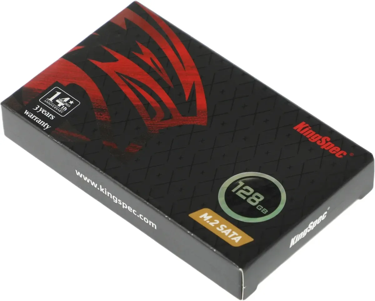 SSD накопитель Kingspec M.2 128 Гб SATA III NT-128