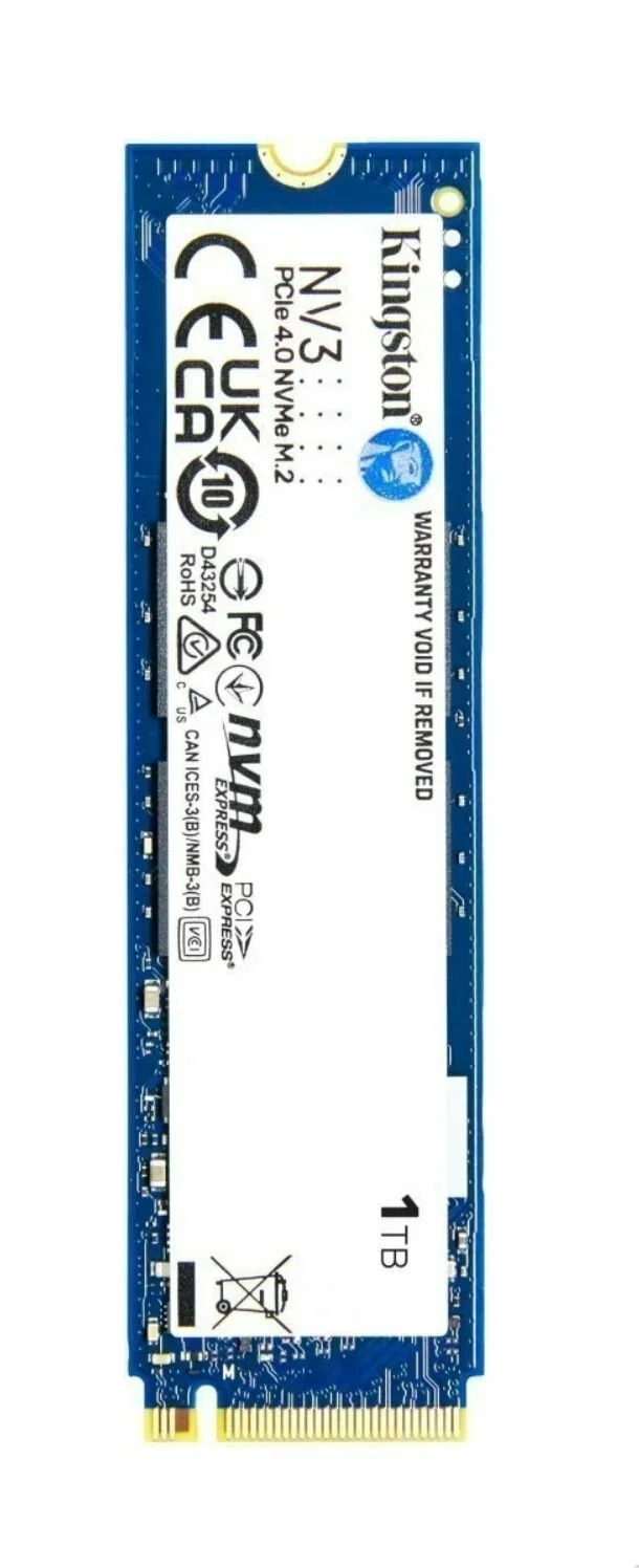 SSD накопитель Kingston M.2 NV3 1000GB PCIe 4.0 (SNV3SM3/1T0)