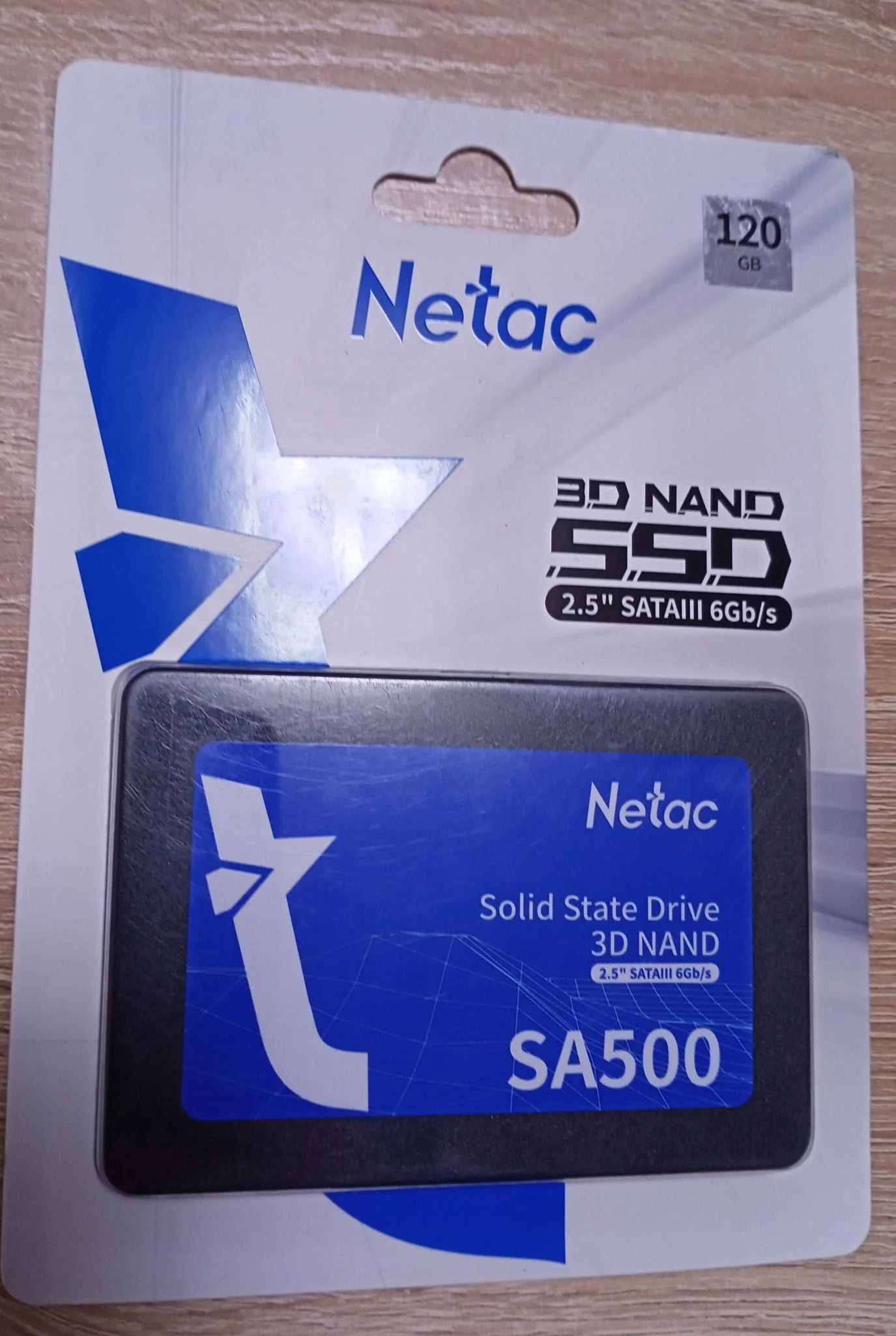 SSD накопитель Netac 2.5 SA500 120 Гб SATA III NT01SA500-120-S3X