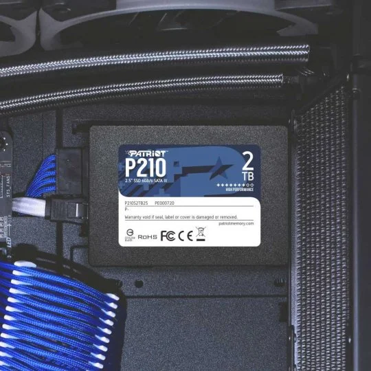 SSD накопитель Patriot Memory 2.5 P210 2000 Гб SATA III P210S2TB25