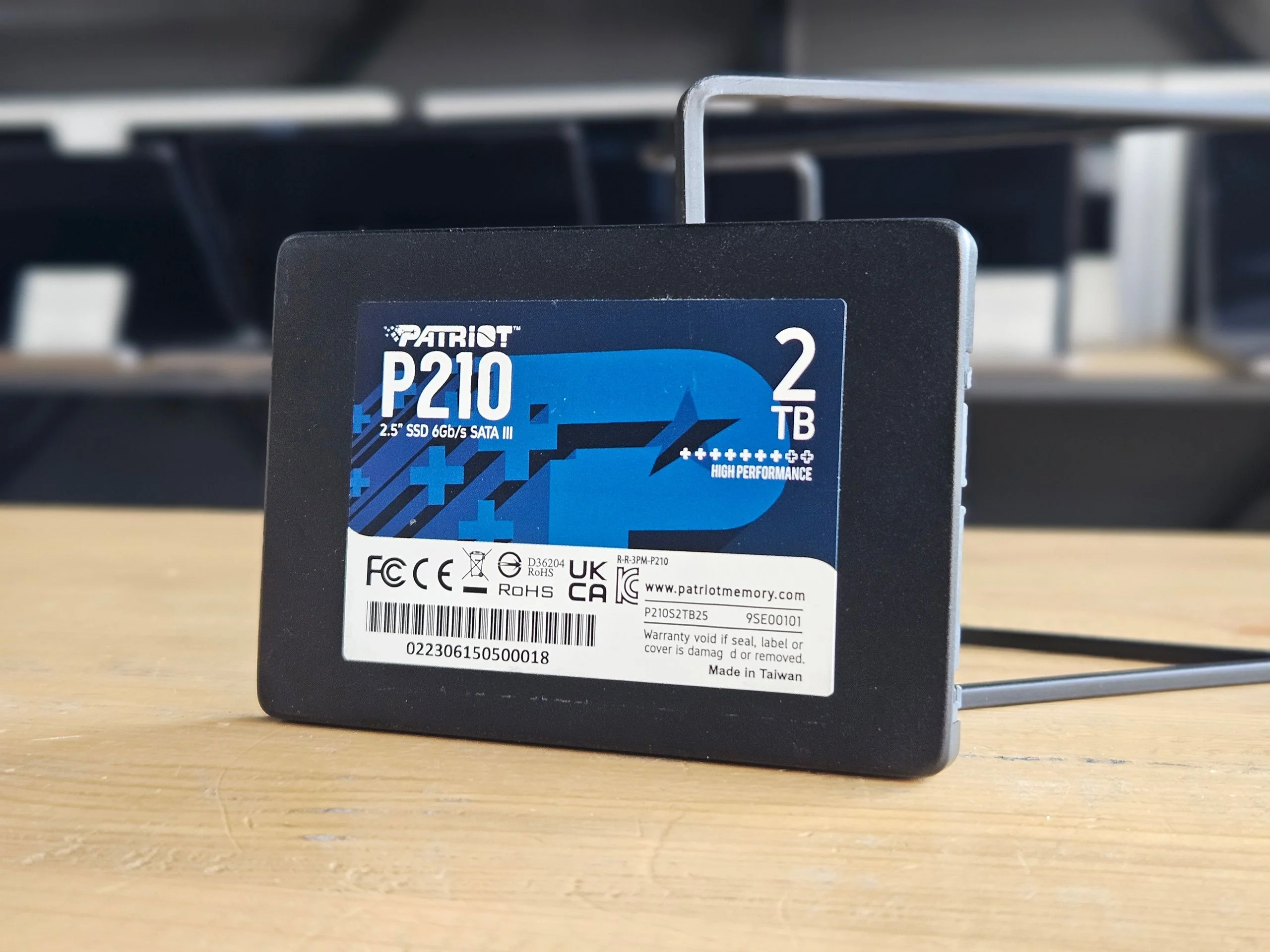SSD накопитель Patriot Memory 2.5 P210 2000 Гб SATA III P210S2TB25