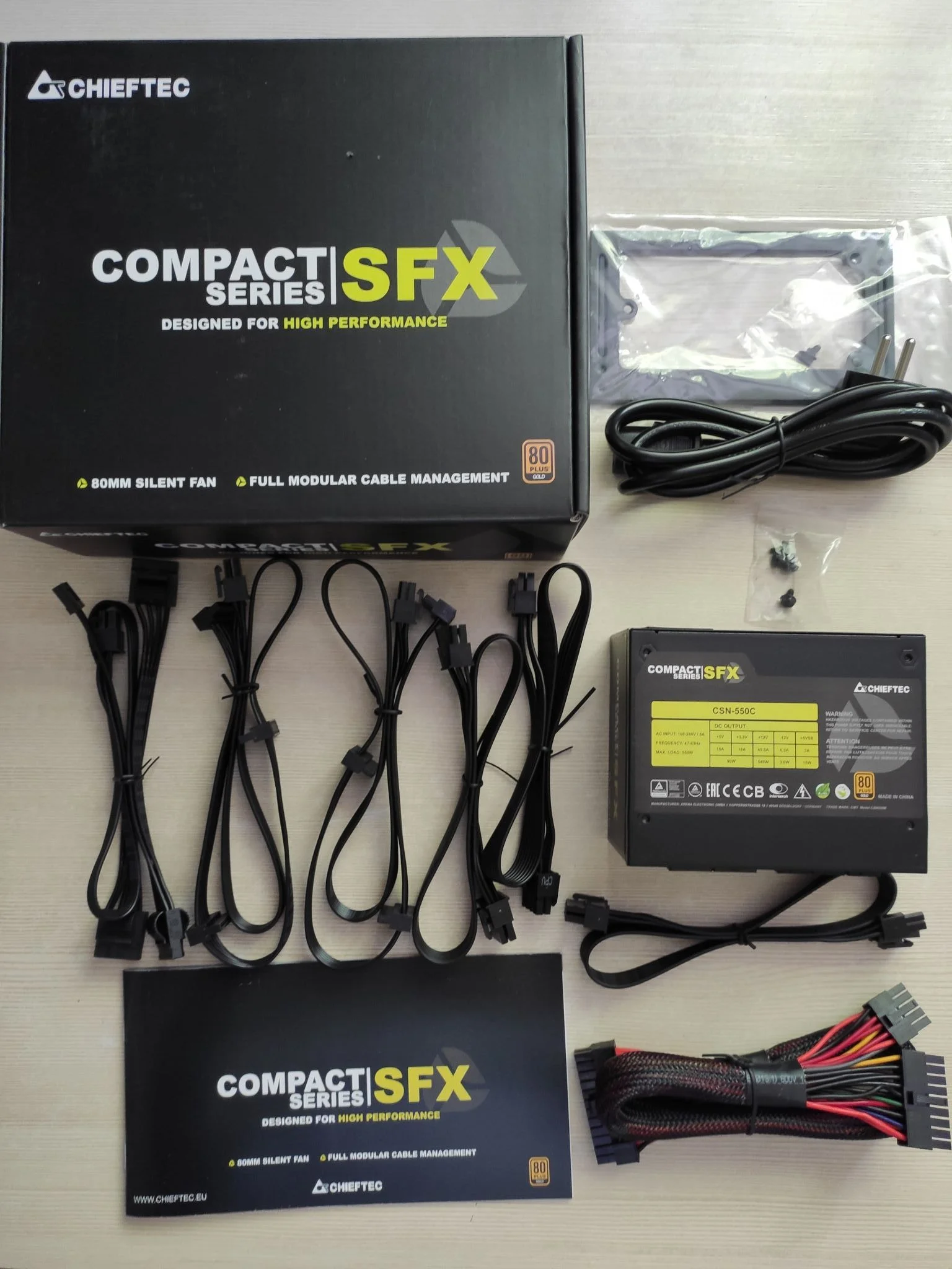Блок питания Chieftec Compact 550W SFX (CSN-550C)