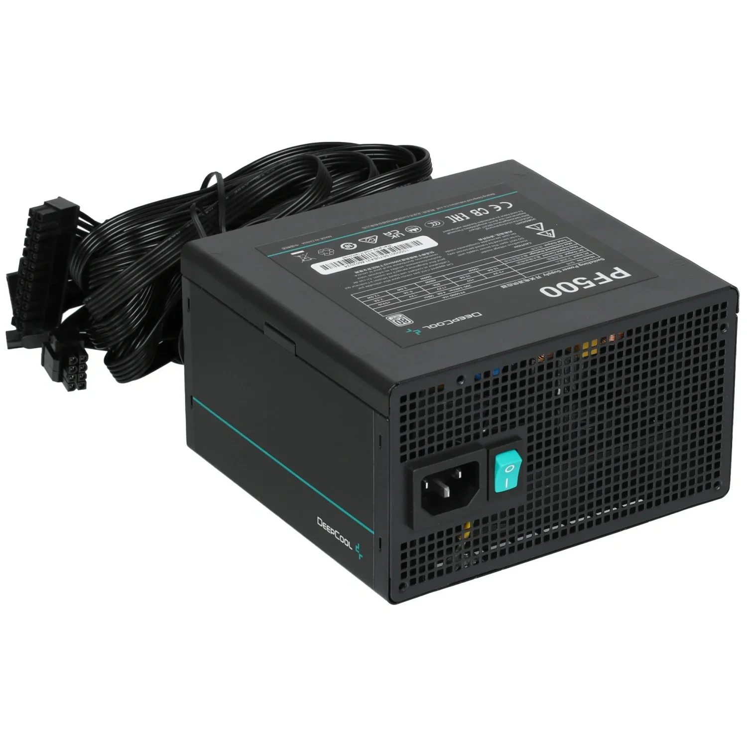 Блок питания Deepcool ATX 500W PF500 V2 80 PLUS (R-PF500D-HA0B-WDEU)
