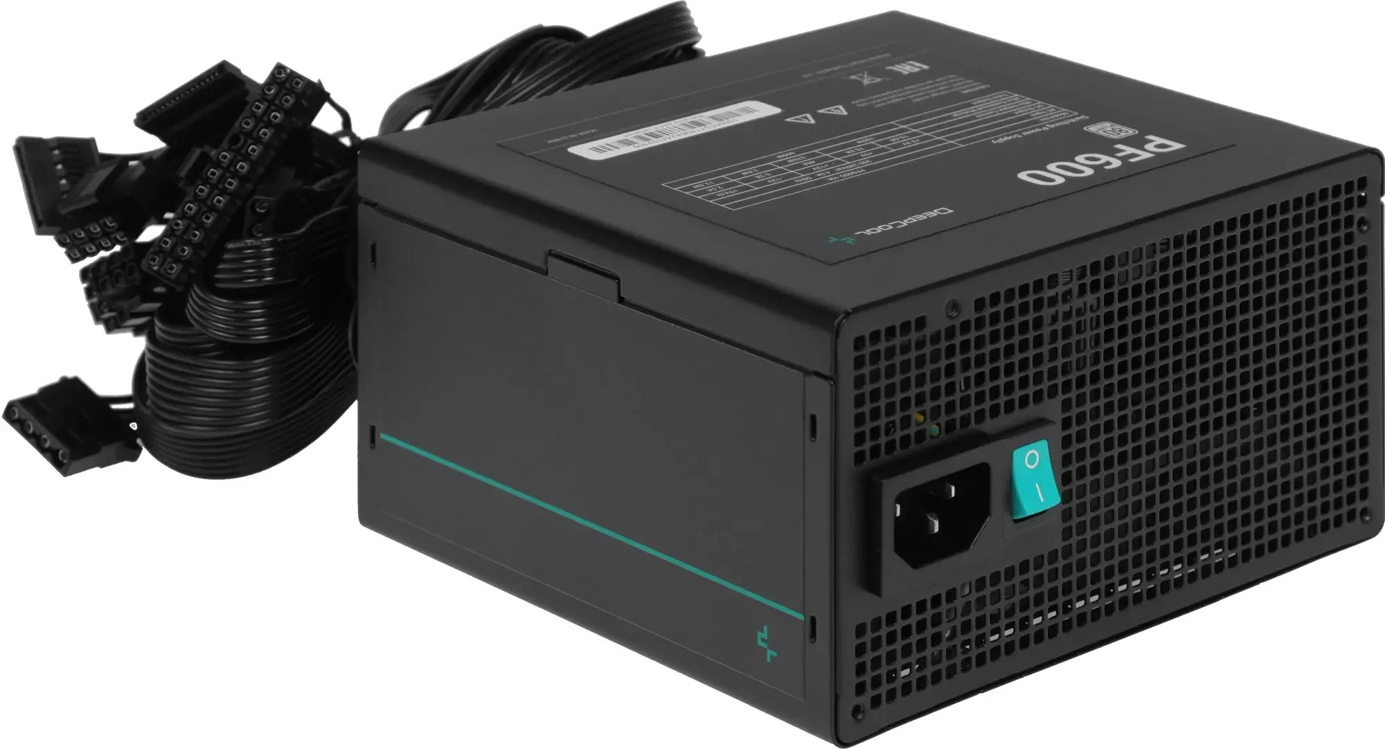 Блок питания Deepcool ATX 600W PF600 V2 80 PLUS (R-PF600D-HA0B-WDEU)