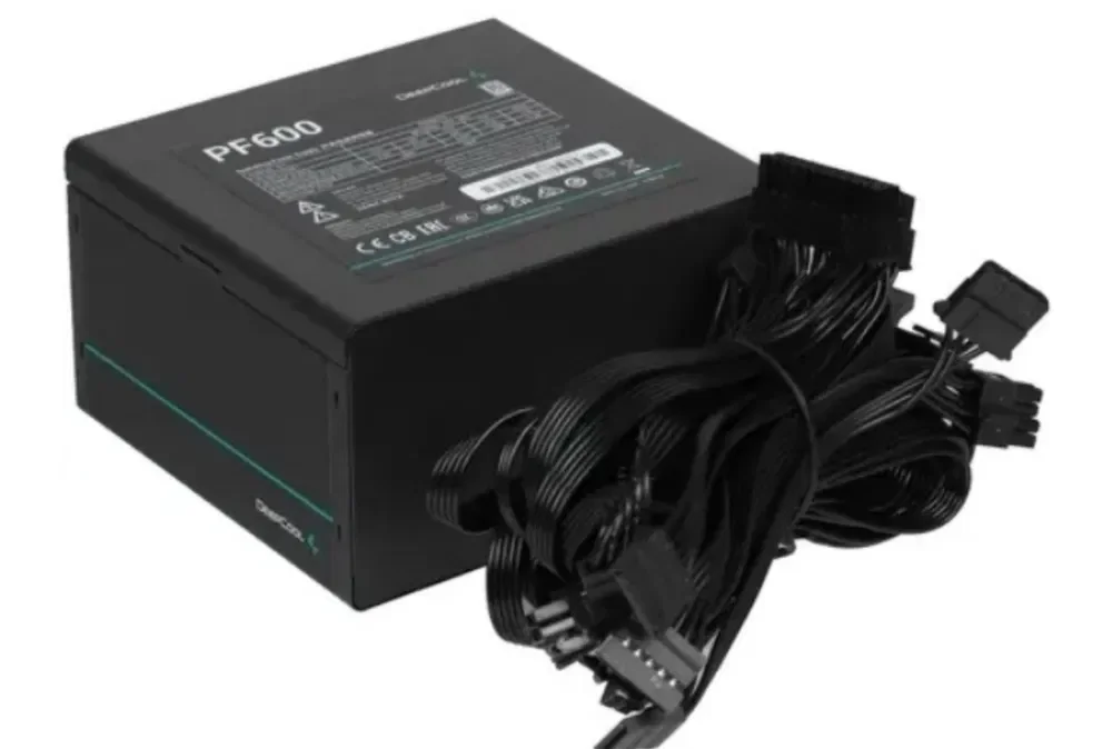 Блок питания Deepcool ATX 600W PF600 V2 80 PLUS (R-PF600D-HA0B-WDEU)