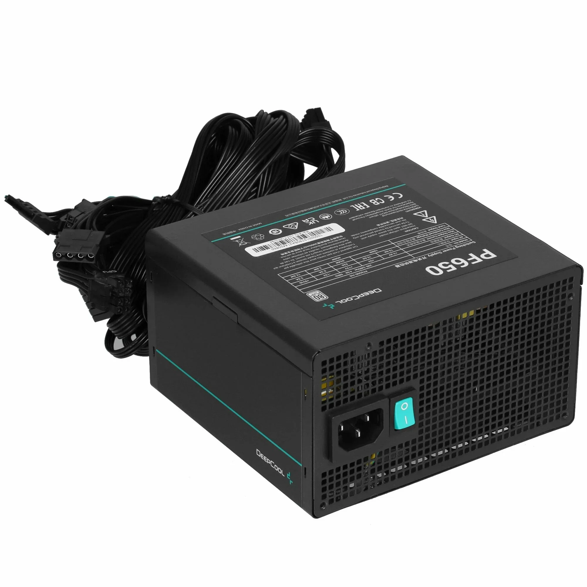 Блок питания Deepcool PF650 (R-PF650D-HA0B-WDEU)