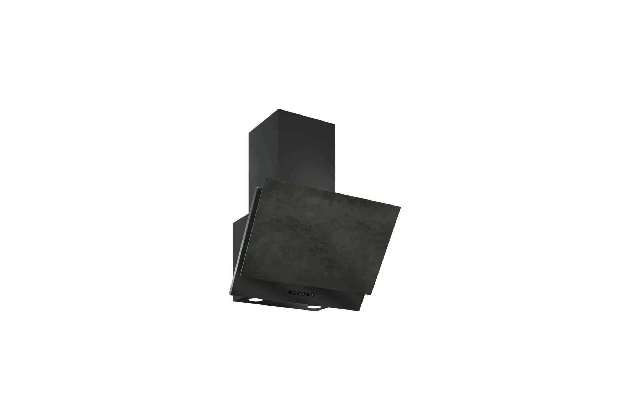 Вытяжка каминная Elikor Рубин S4 90П-700-Э4Д антрацит/черное стекло управление: кнопочное (1 мотор)