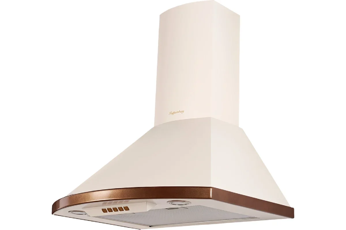 Вытяжка каминная Kuppersberg Bona 60 B Bronze бронзовый, 60 см, 650 куб. м/ч, 58 дБ