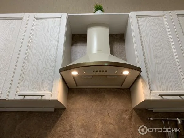 Вытяжка каминная Kuppersberg BONA 60 C бежевый/бронзовый, 59.5 см, 650 куб. м/ч, 58 дБ