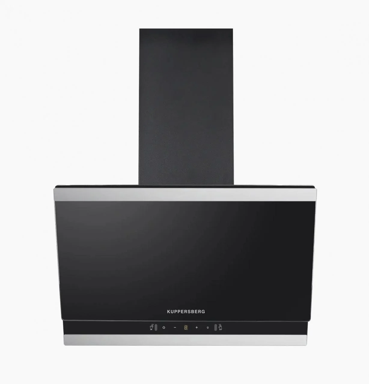 Вытяжка каминная Kuppersberg High-Tech F 603 Bx черно-серебристая, 59.5 см, 850 куб. м/ч, 53 дБ