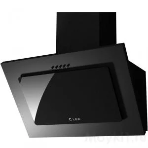 Вытяжка каминная LEX Moza 600 R1 черный, 60 см, 650 куб. м/ч, 46 дБ