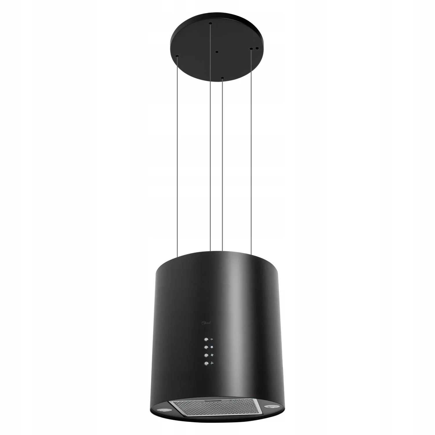Вытяжка каминная MBS Petunia 135 Island Inox нержавеющая сталь управление: кнопочное (1 мотор)
