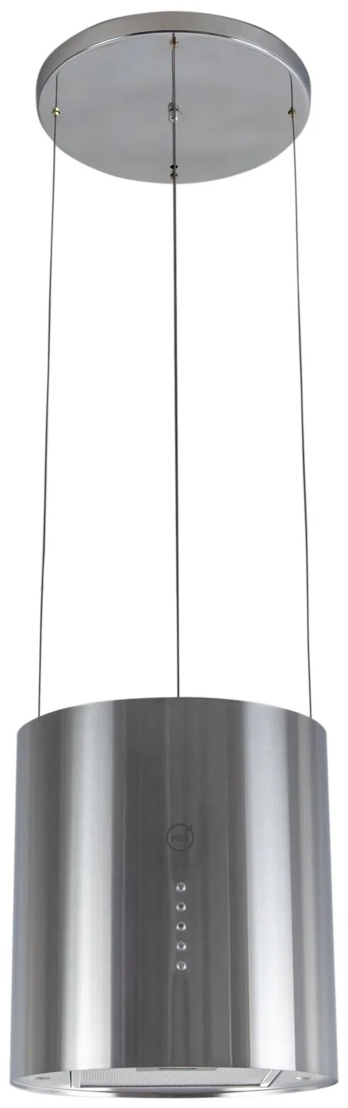 Вытяжка каминная MBS Petunia 135 Island Inox нержавеющая сталь управление: кнопочное (1 мотор)