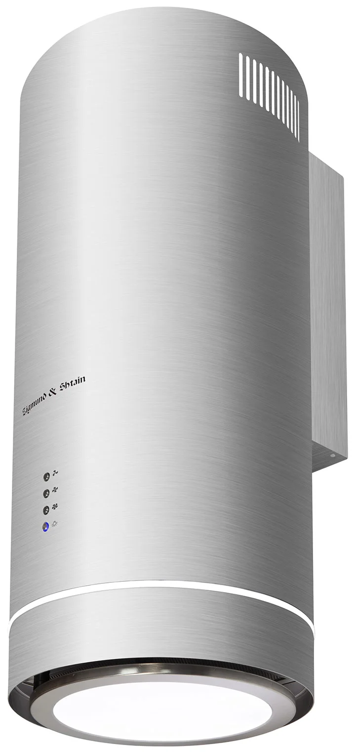 Вытяжка каминная Zigmund & Shtain K 013.4 S нержавеющая сталь, 38 см, 1200 куб. м/ч, 74 дБ