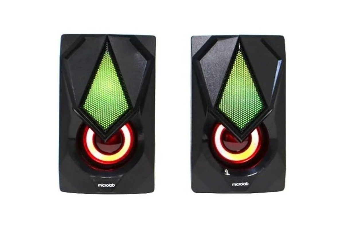 Колонки MICROLAB B25 черный 3 Вт x2, Гармонические искажения: < 0,5% (1 Вт 1 кГц), Частотная характеристика: 200 Гц - 20 кГц, Входная чувствительность