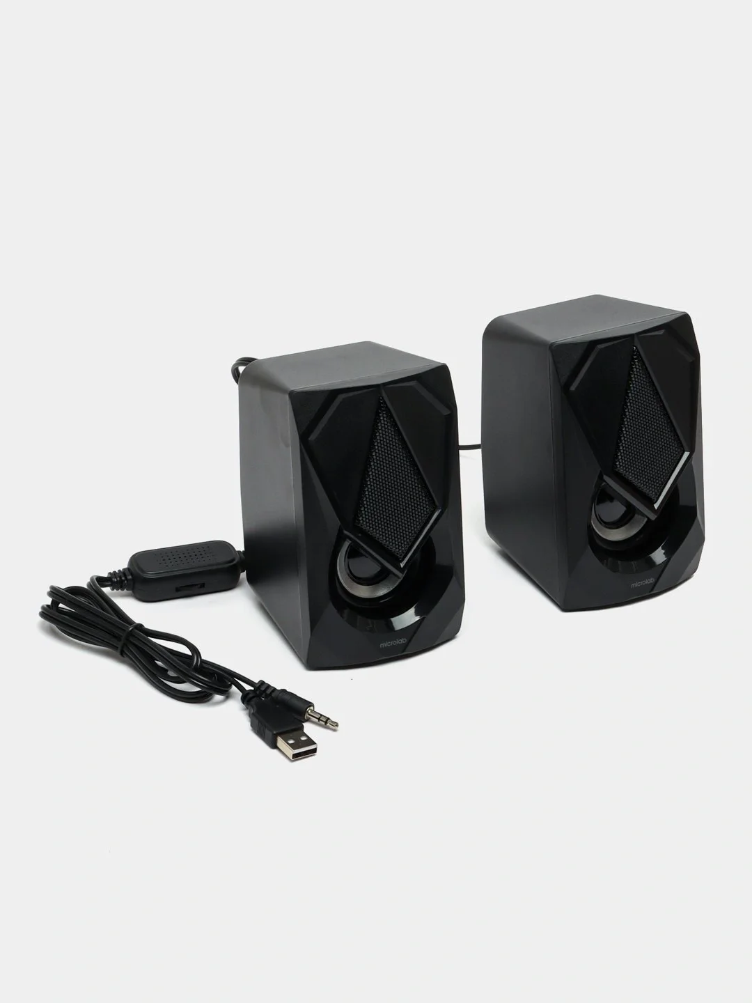 Колонки MICROLAB B25 черный 3 Вт x2, Гармонические искажения: < 0,5% (1 Вт 1 кГц), Частотная характеристика: 200 Гц - 20 кГц, Входная чувствительность