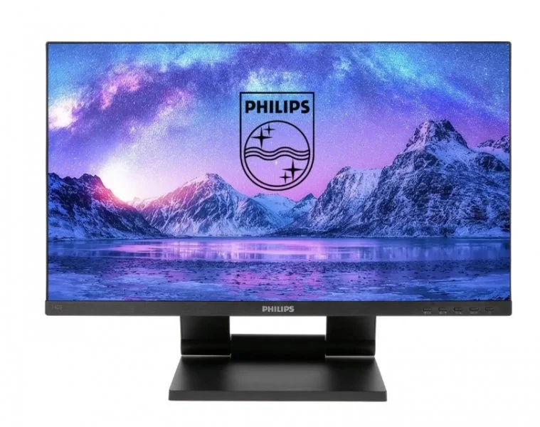 Монитор 21,5" Philips 222B1TC IPS 1920x1080, 75 Гц, 4 мс, 16:9, 250 кд/м2, 1xHDMI, 1хDP, 1xVGA, черный, сенсорный
