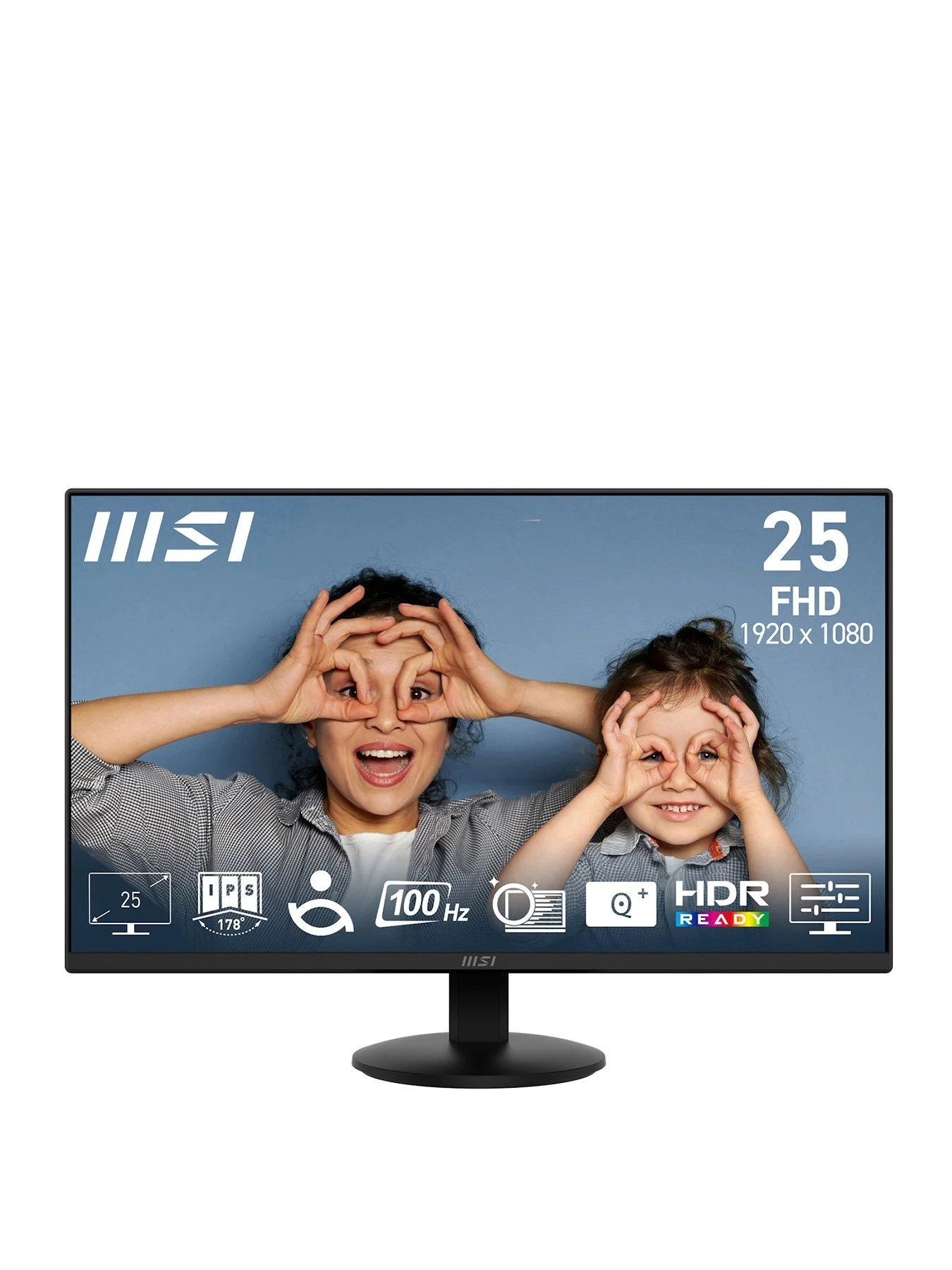 Монитор 21.45" MSI Pro MP223 E2 VA 1920x1080, 100 Гц, 4 мс, 16:9, 250 кд/м², HDMI 1.4b, DP, 3.5 Jack, черный