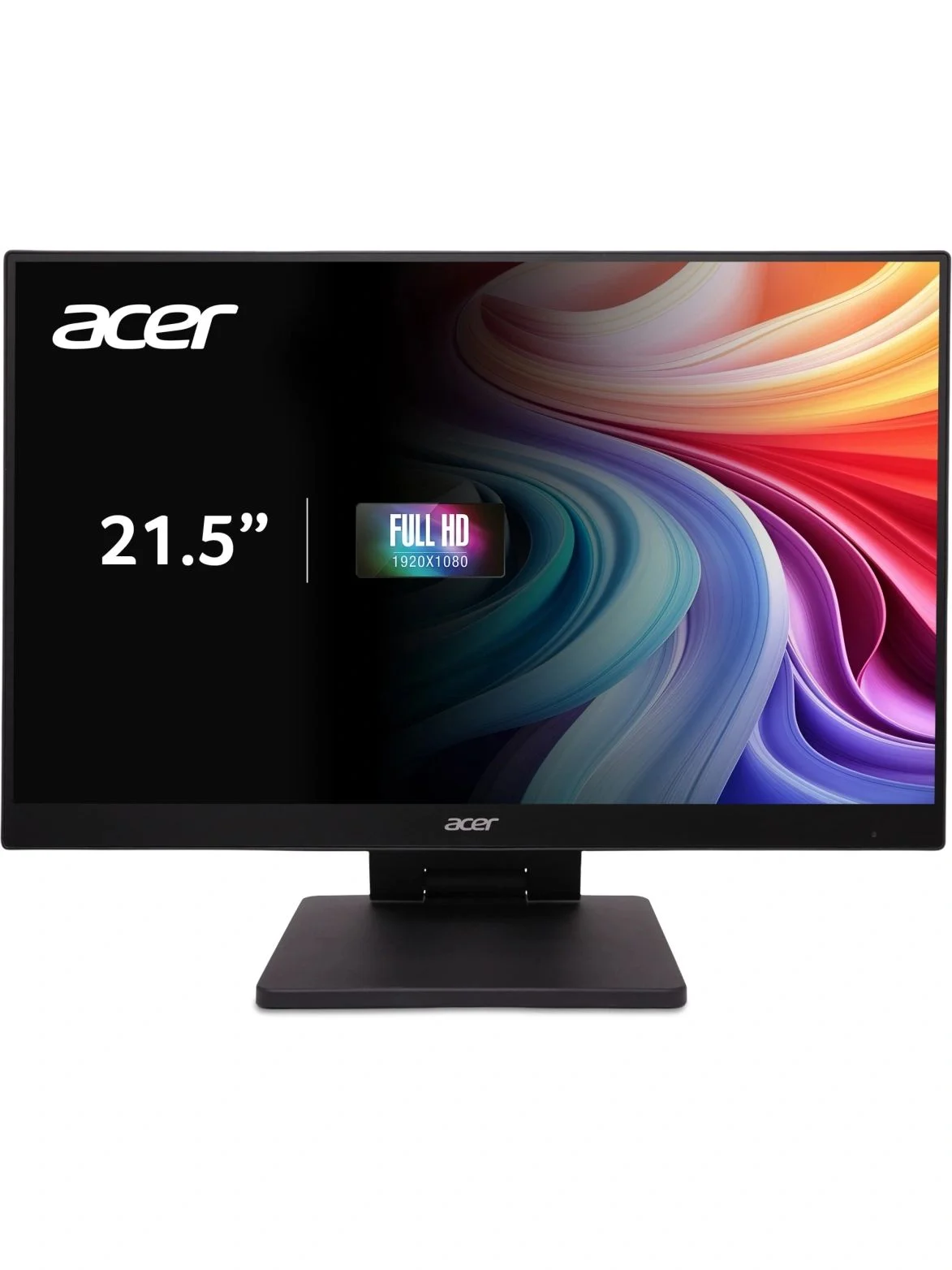 Монитор 21.5" Acer UT222QEbmiphzx IPS 1920x1080, 100 Гц, 4 мс, 16:9, 300 кд/м², HDMI 1.4, DP 1.2, VGA, USB Hub, динамики, сенсорный экран, черный