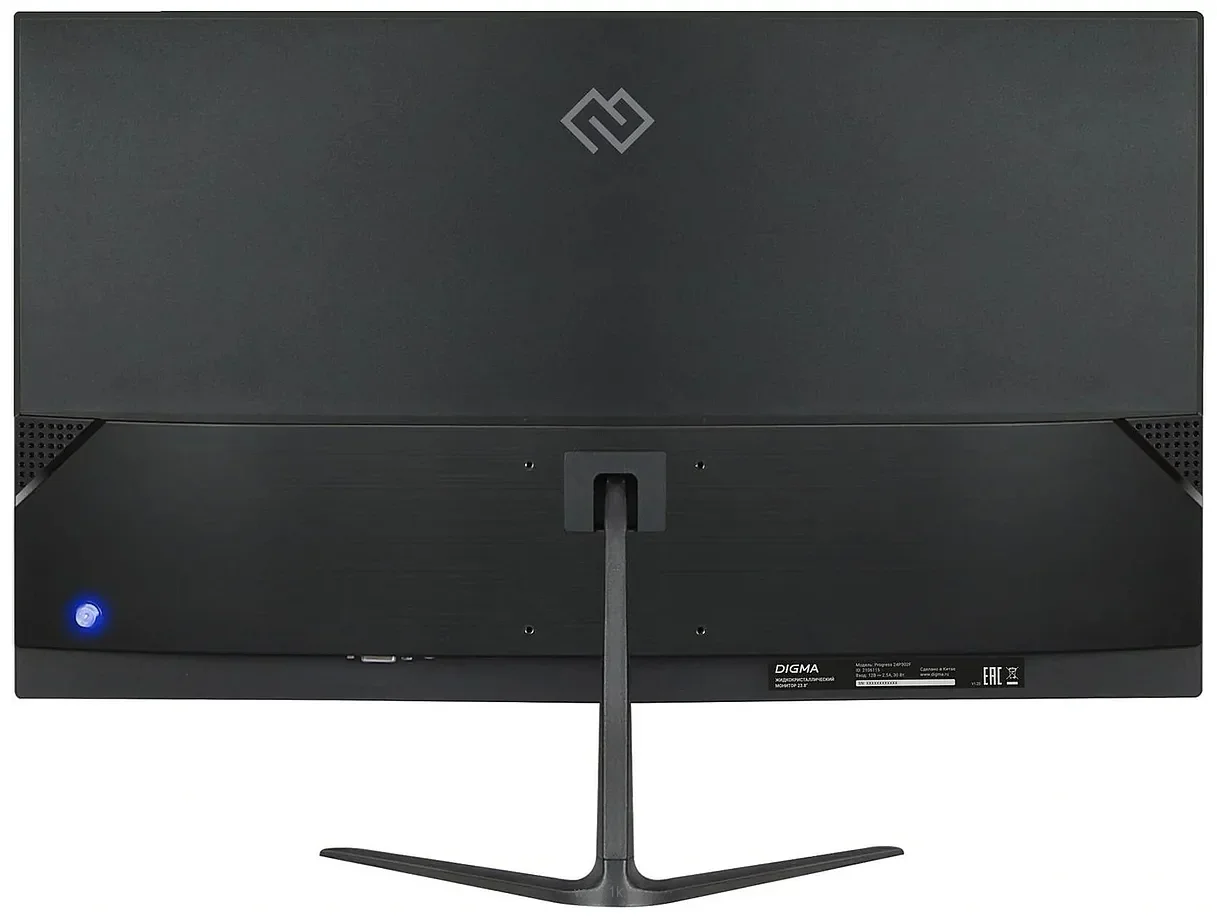 Монитор 21.5" Digma Progress 22A302F VA 1920x1080, 100 Гц, 5 мс, 16:9, 250 кд/м², HDMI 1.4, VGA, 3.5 Jack, FreeSync, черный