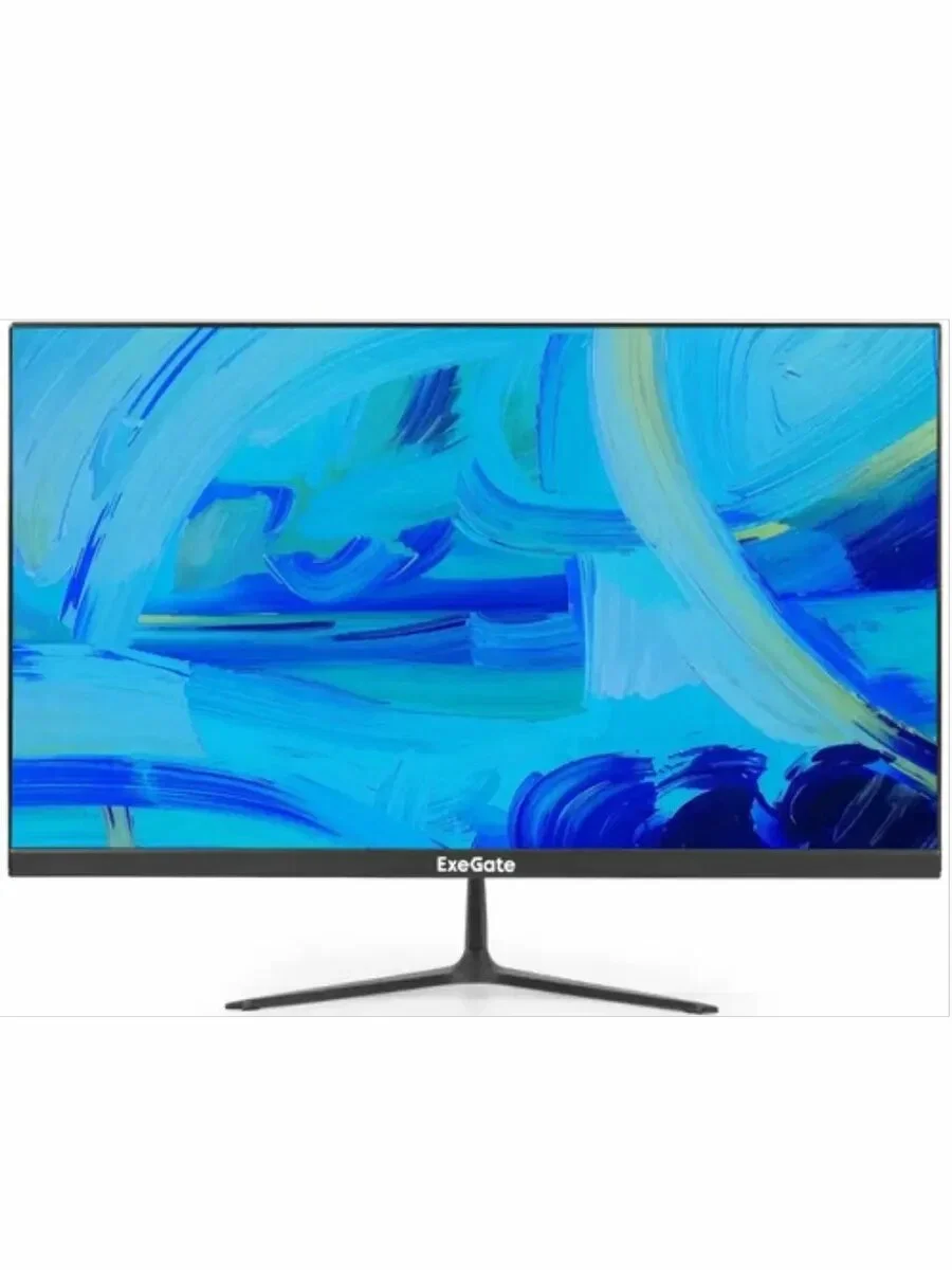 Монитор 21.5" ExeGate EX294343RUS ProSmart EV2207A VA 1920x1080, 60 Гц, 5 мс, 16:9, 1xHDMI, 1xVGA, 2x3 Вт, черный