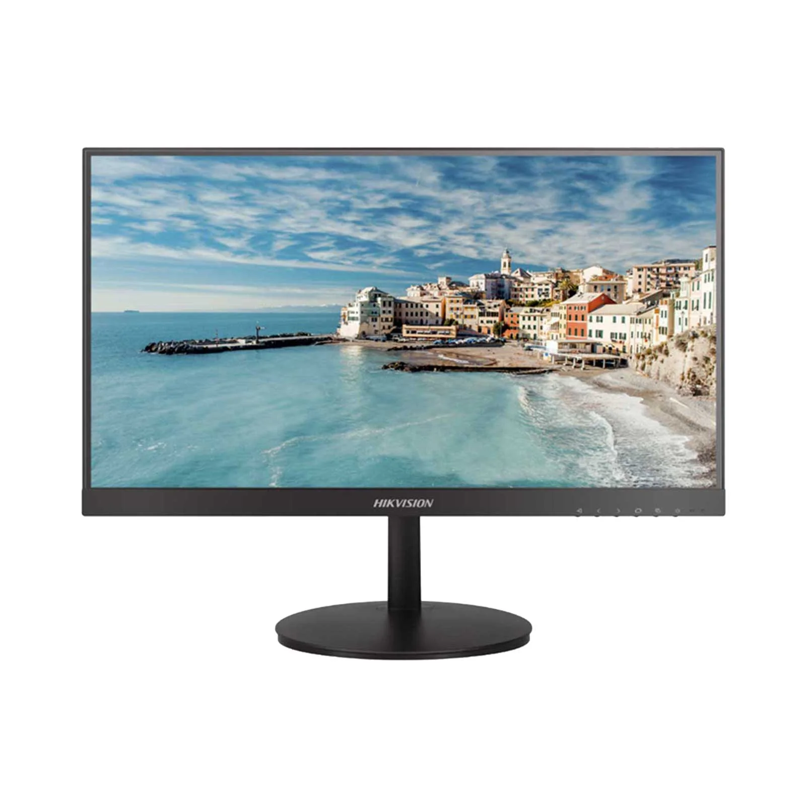 Монитор 21.5" Hikvision DS-D5022F2-1V2S(O-STD) VA 1920x1080, 100 Гц, 8 мс, 16:9, 250 кд/м², VGA, HDMI 1.4, 3.5 Jack, динамики (2x2 Вт), черный