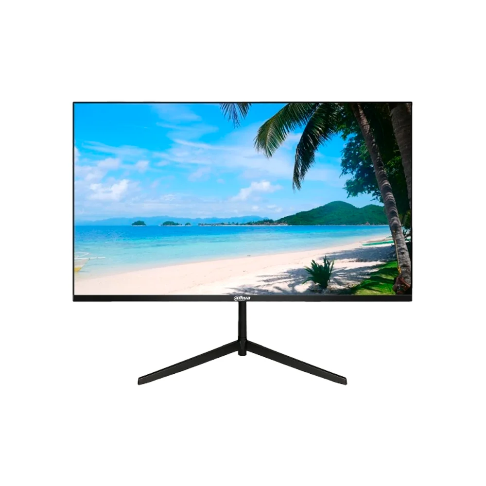 Монитор 22" Dahua DHI-LM22-B200S VA 1920x1080, 75 Гц, 5 мс, 16:9, 250 кд/м2, 1xHDMI, 1xVGA, 1x3.5 мм, черный