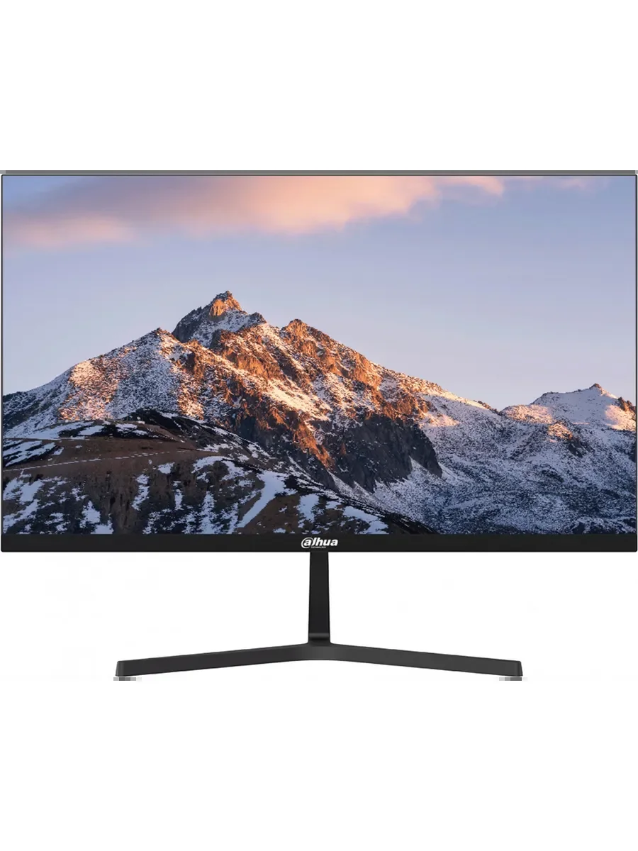 Монитор 22" Dahua DHI-LM22-B200S VA 1920x1080, 75 Гц, 5 мс, 16:9, 250 кд/м2, 1xHDMI, 1xVGA, 1x3.5 мм, черный